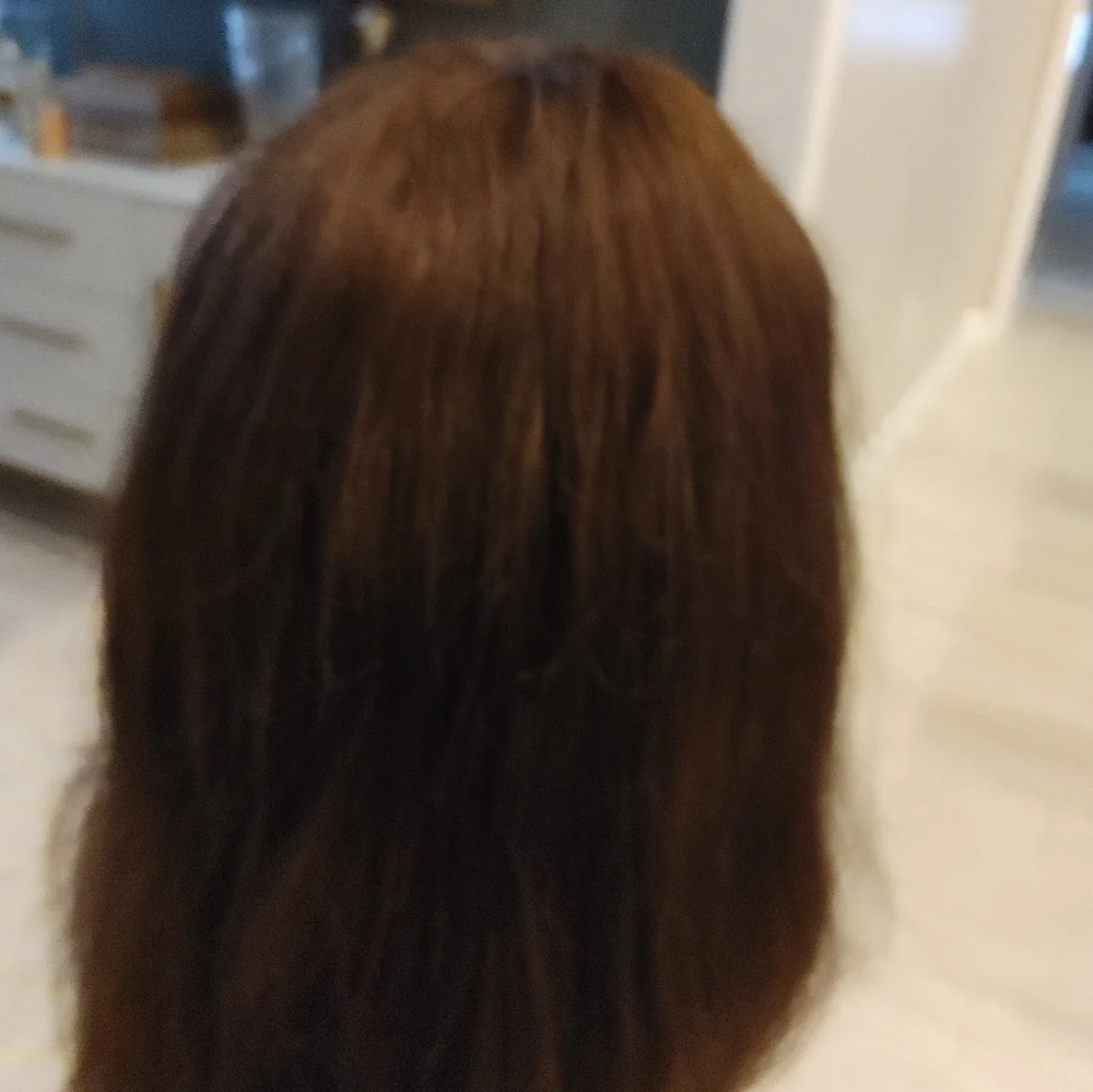 SoHygge 100% Human Hair HD Lace Wig 28" Chocolate Brown Pre Plucked Bleached Kno - Picture 6 of 8